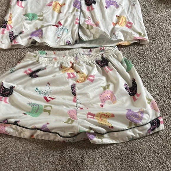 Colorful Animal Print Pajama Set - Picture 3 of 3